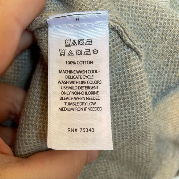 Anthropologie Ruby Moon Fall Sweater Cardigan 100% Cotton - Picture 9 of 12